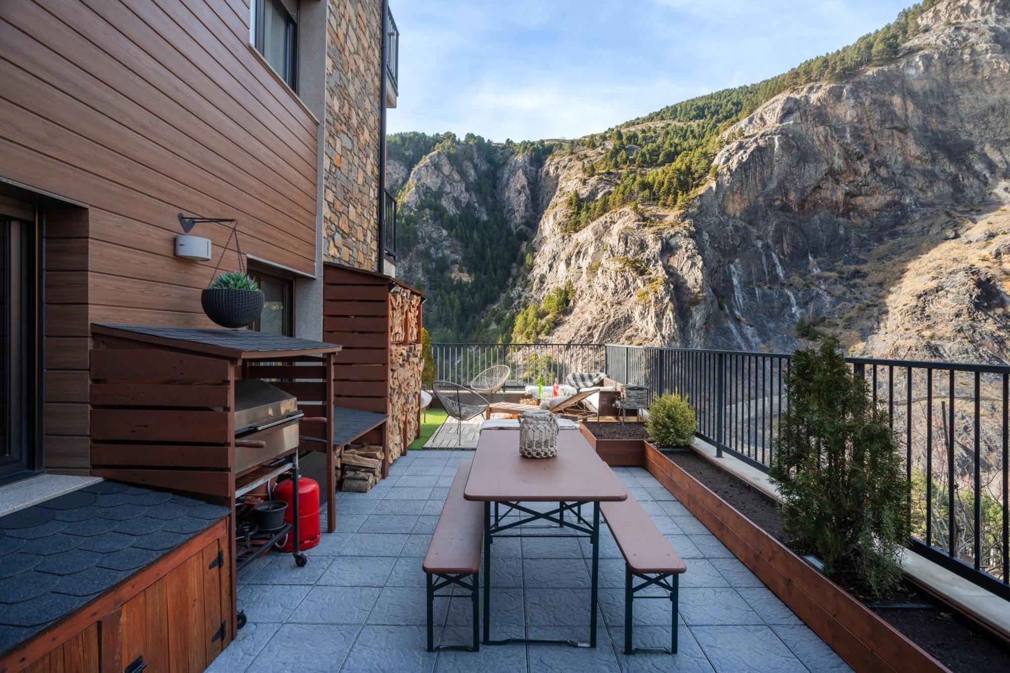 Apartmán Unique 57M2 Terraza Bbq Vista Magica10 Canillo Exteriér fotografie
