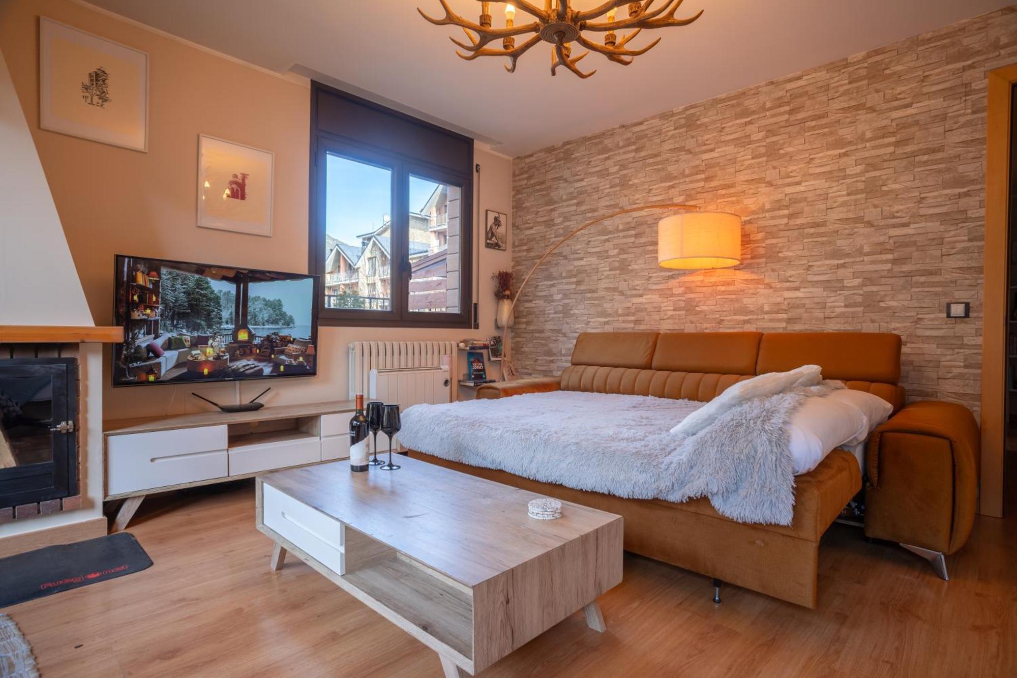 Apartmán Unique 57M2 Terraza Bbq Vista Magica10 Canillo Exteriér fotografie